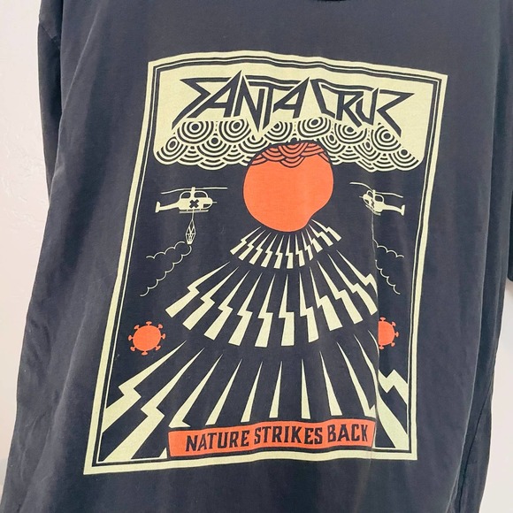 Santa Cruz Skateboards Other - Santa Cruz Graphic Skate Band Concert 2020 Tee